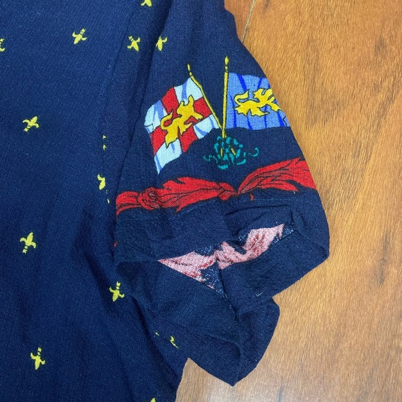 Vintage Kathie Lee Nautical Button-Up Shirt - Picture 5 of 6